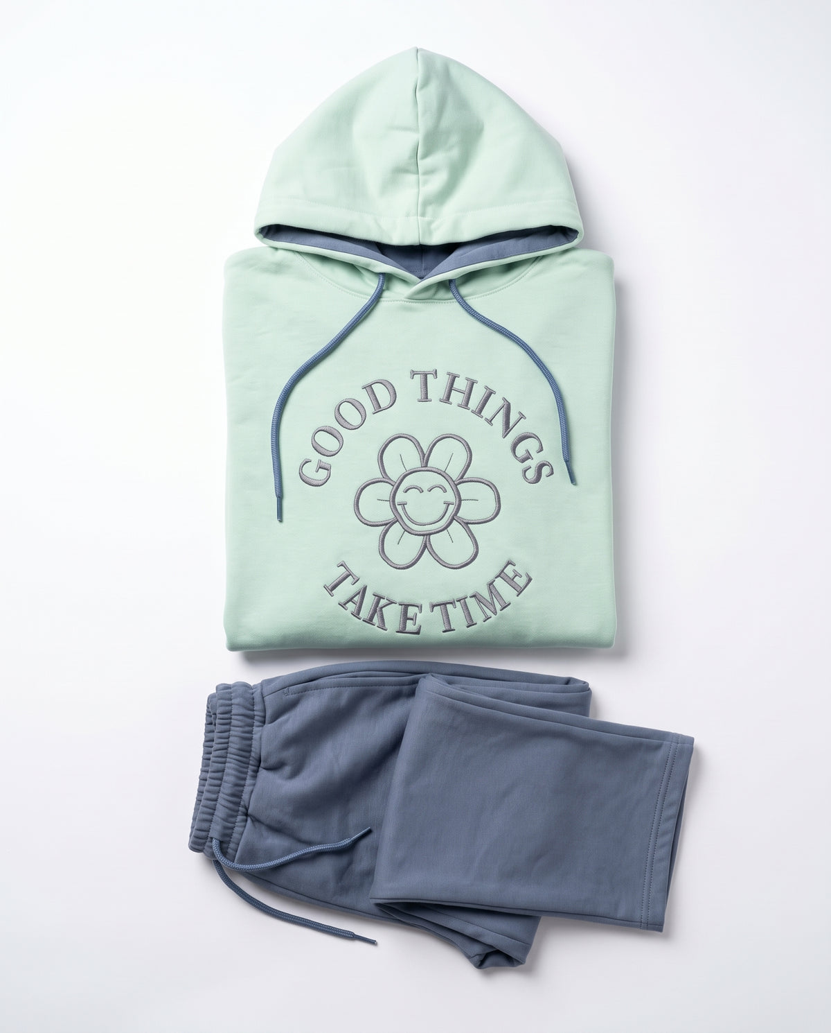 GIRLS PRINTED GOOD THINGS TOP W/PLAIN PANT PYJAMA