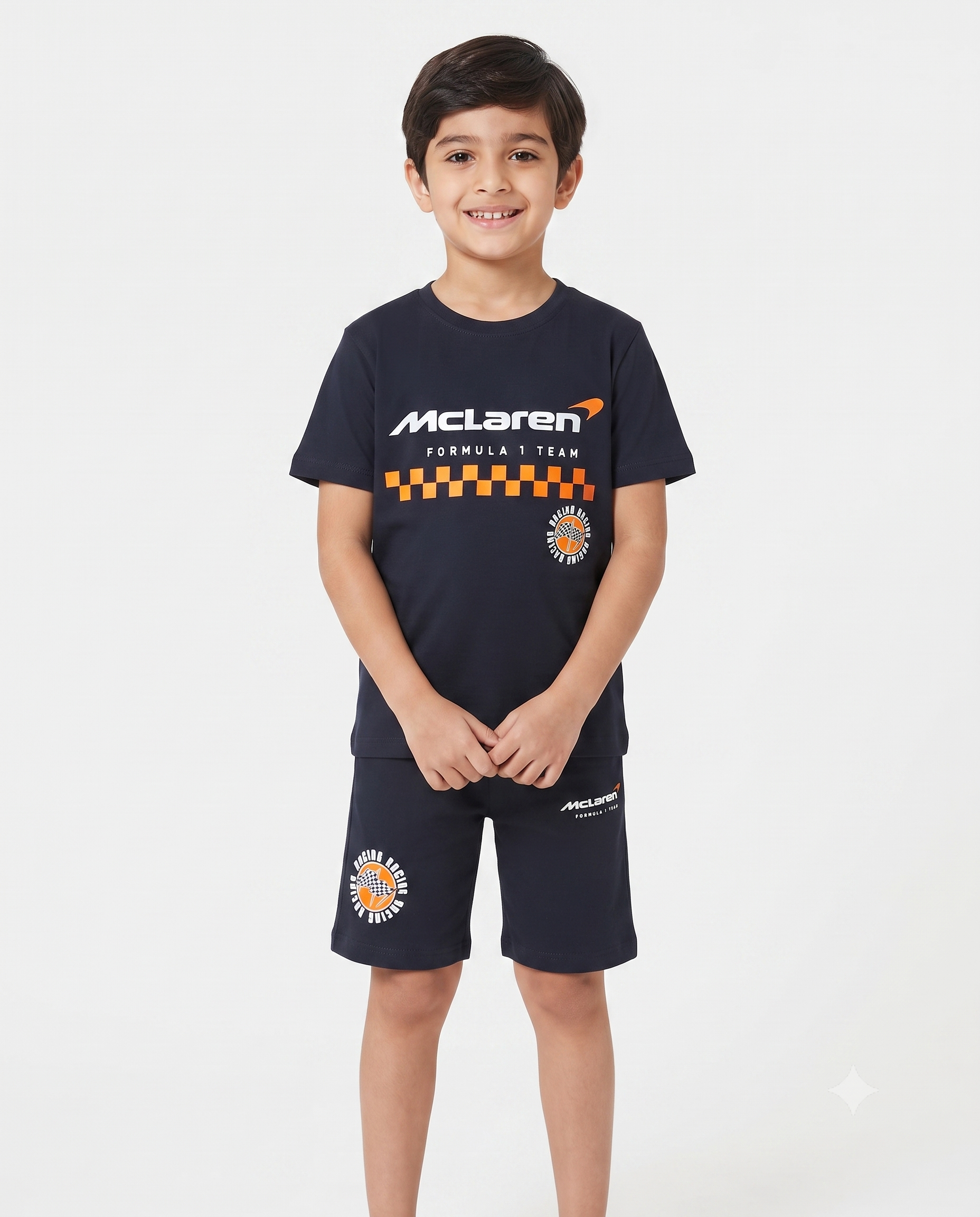 Boys Half Sleeves Top W/Short Printed Pyjama