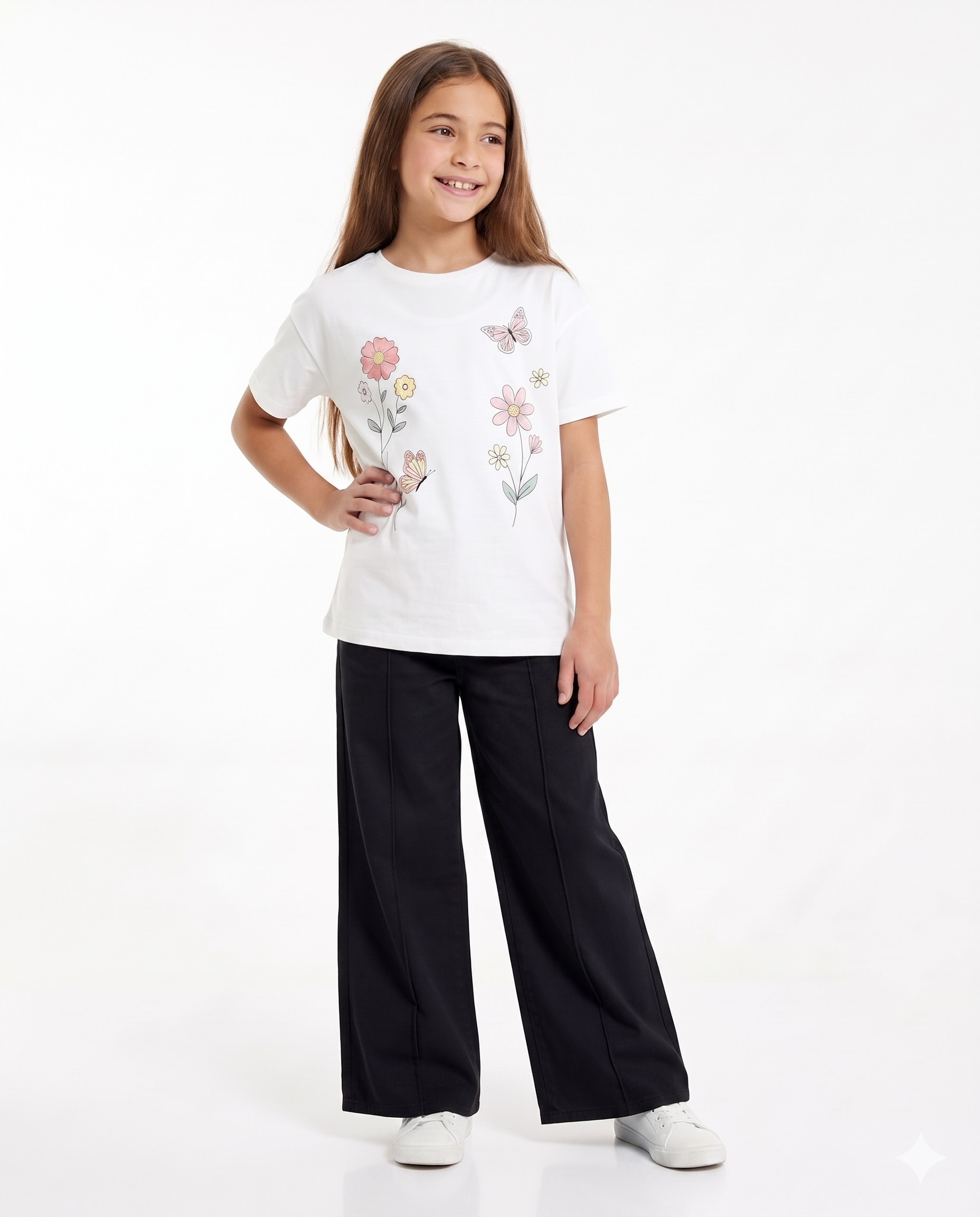 Girls Gabardine Pant