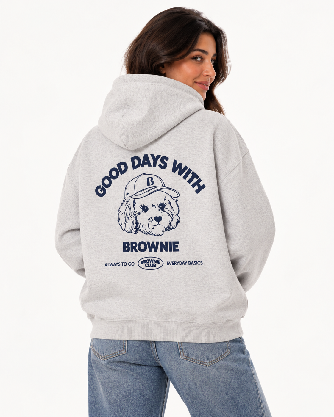 Women Printed Sweatshirt W/Hodded