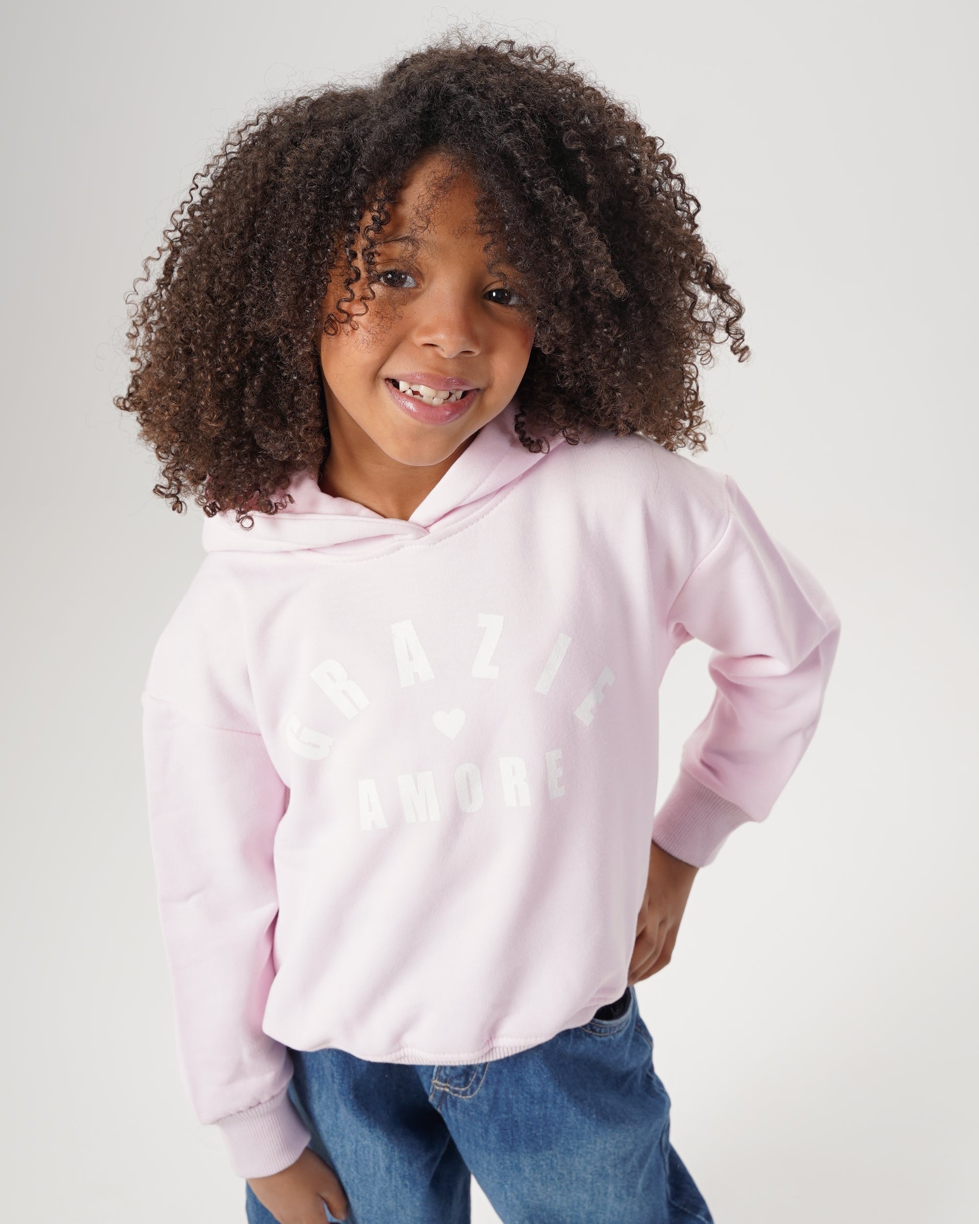 Girls Hoodied Sweatshirt