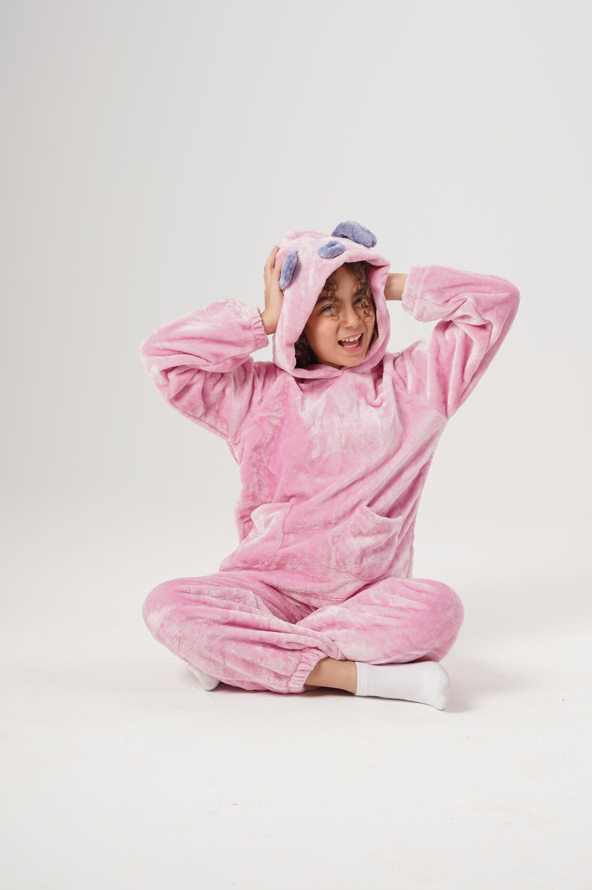 Girls Hoodied Pyjamas