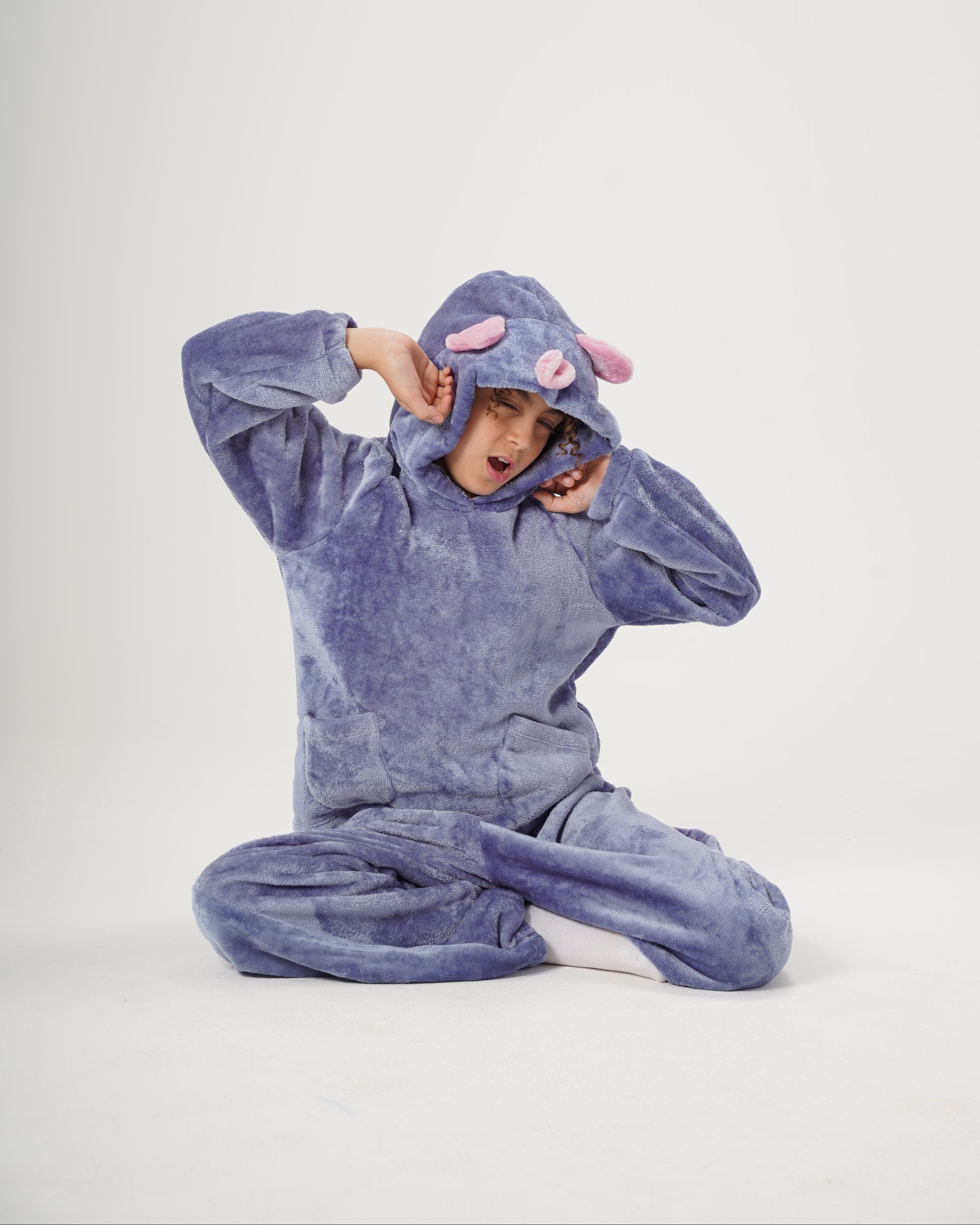 Girls Hoodied Pyjamas