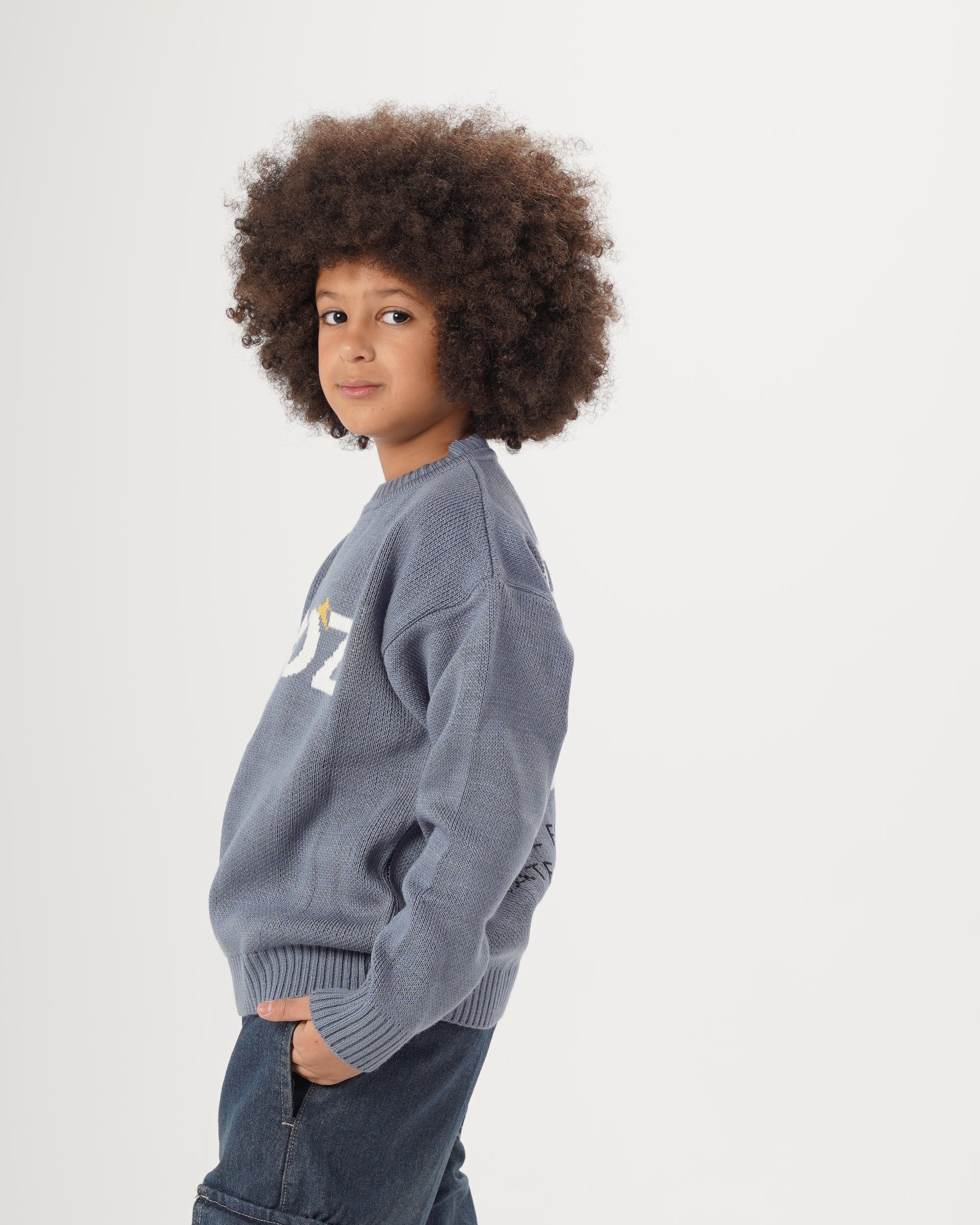 Boys Jacquard Pullover