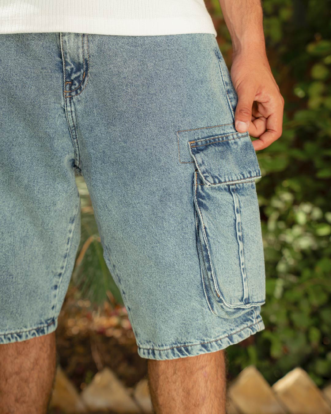 Men Cargo Fit Shorts