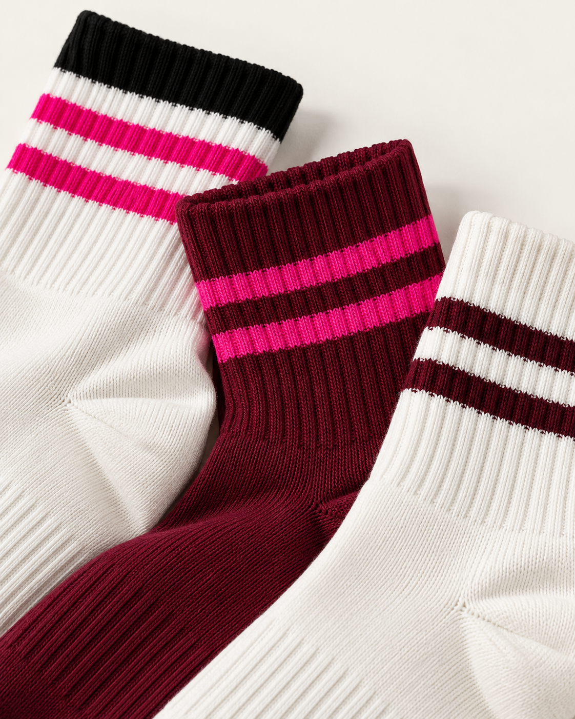 Women Half Socket Socks Pack 3pc