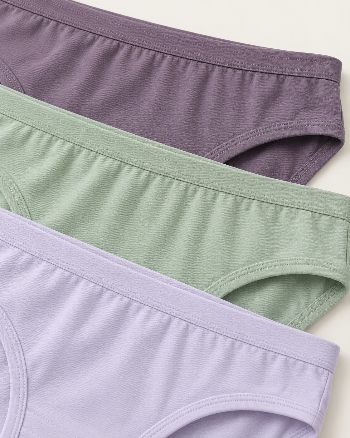 Women Underwear Basic Bikini 3Pcs