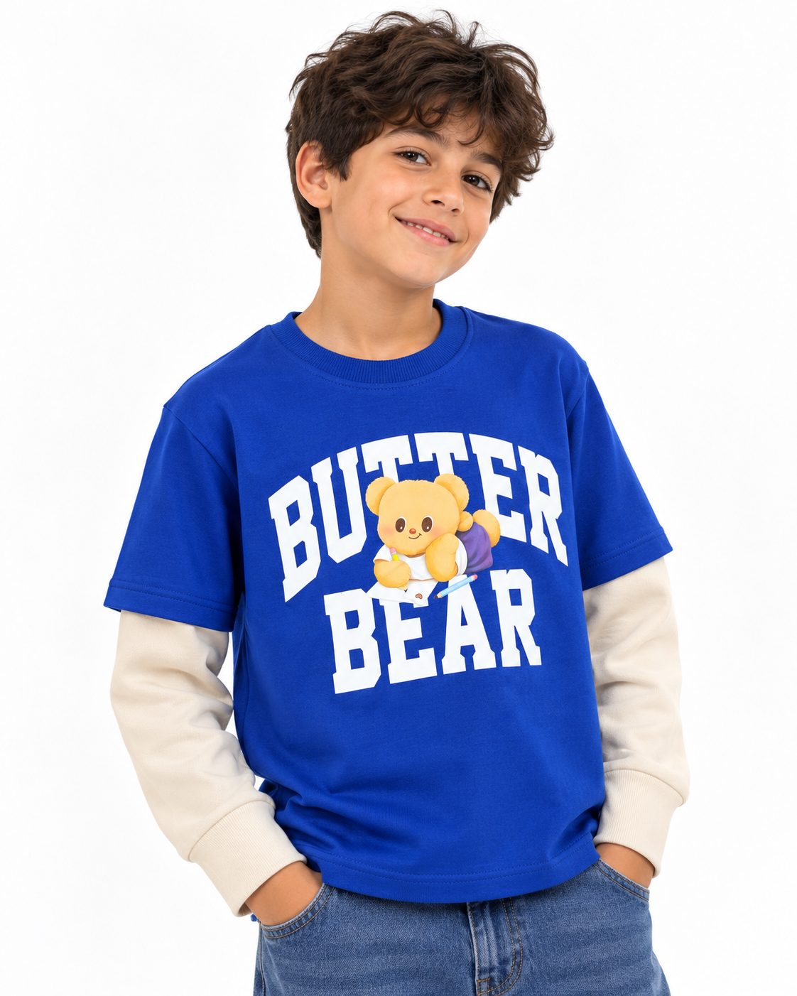 Boys Printed Long Sleeves T-Shirt