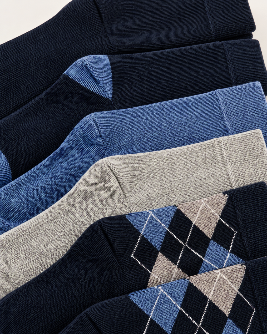 Men Classic Long Socket Socks Pack 6pc