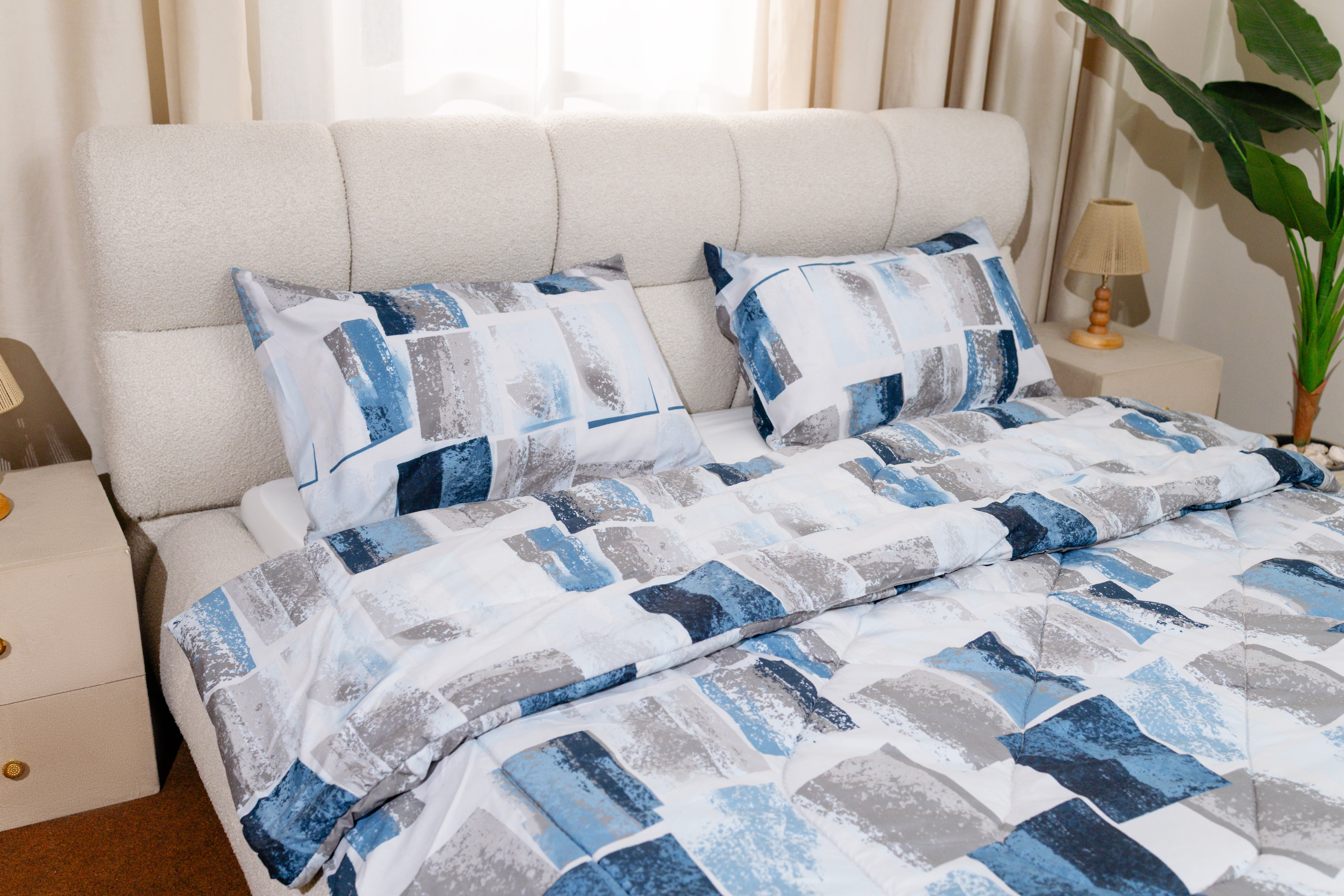 طقم لحاف فايبر