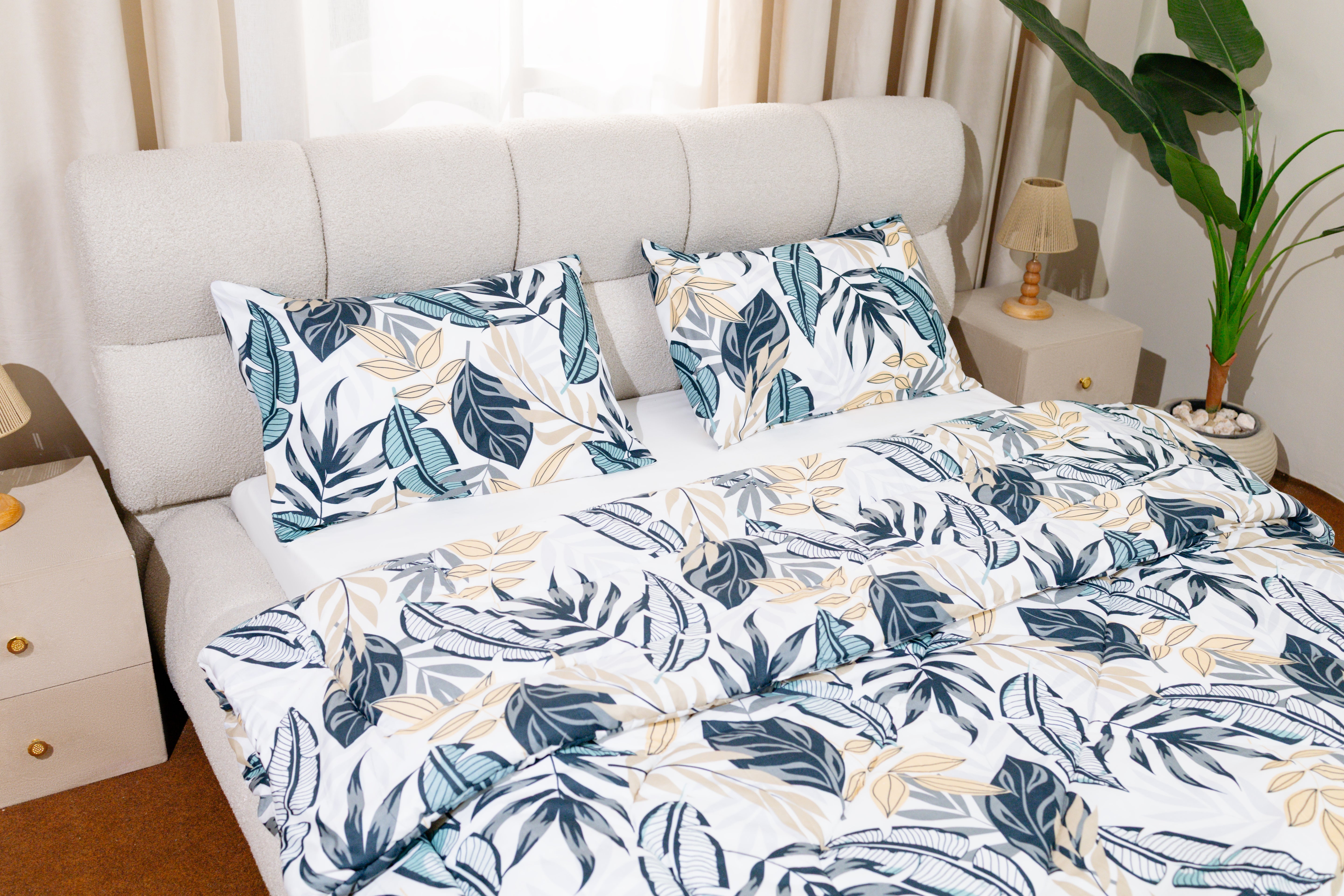 طقم لحاف فايبر