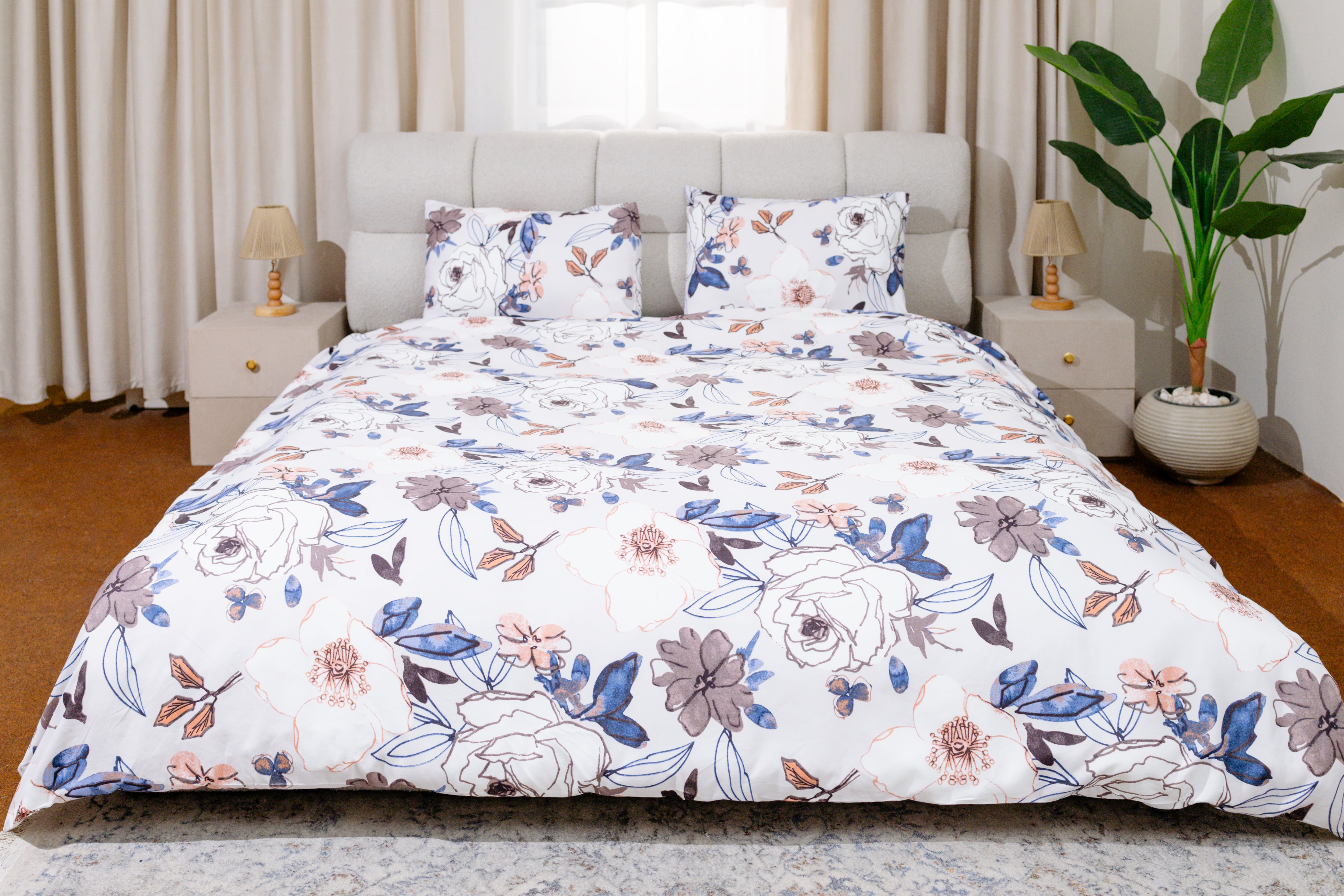 طقم غطاء لحاف + ٢ غطاء وسادة