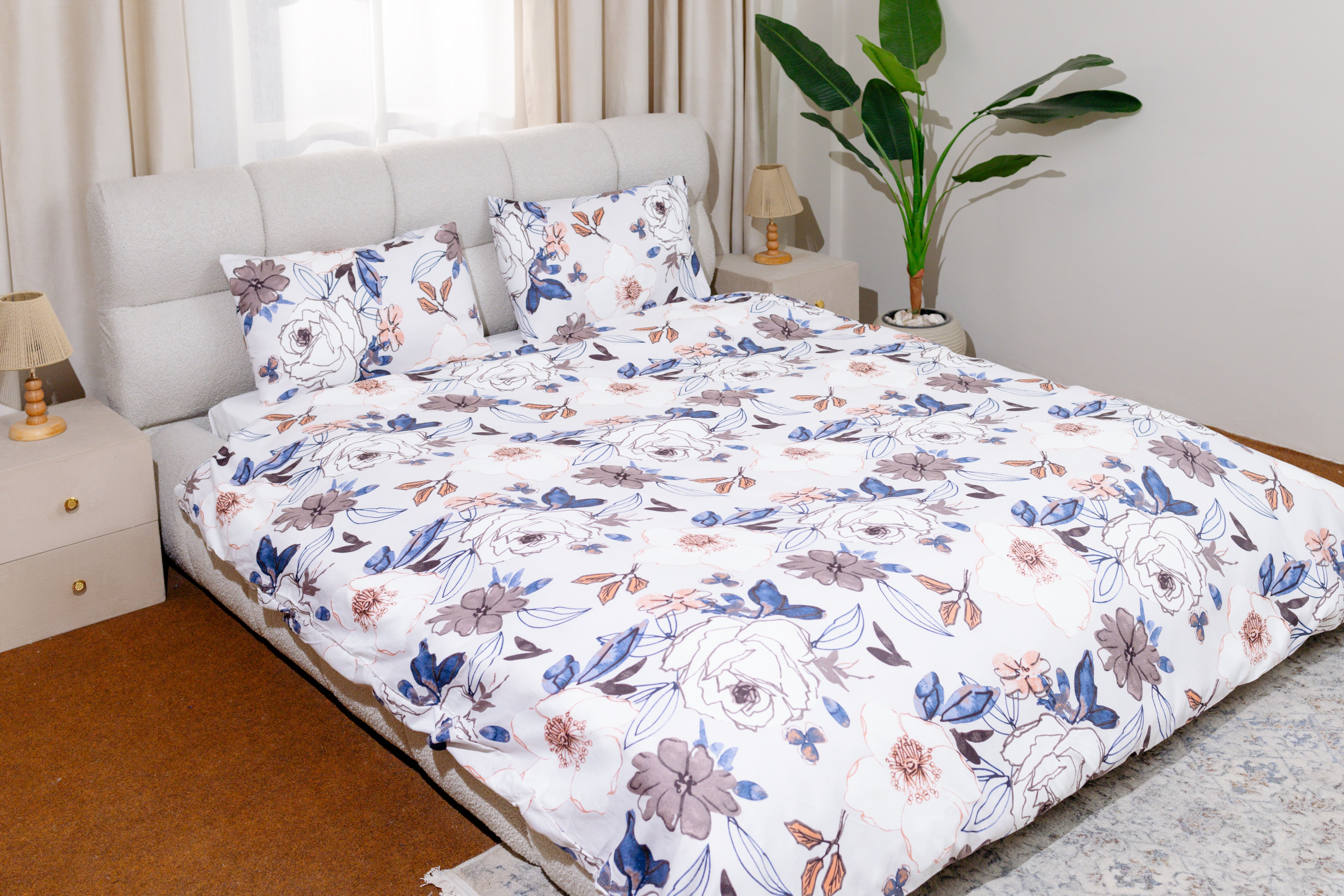 طقم غطاء لحاف + ٢ غطاء وسادة