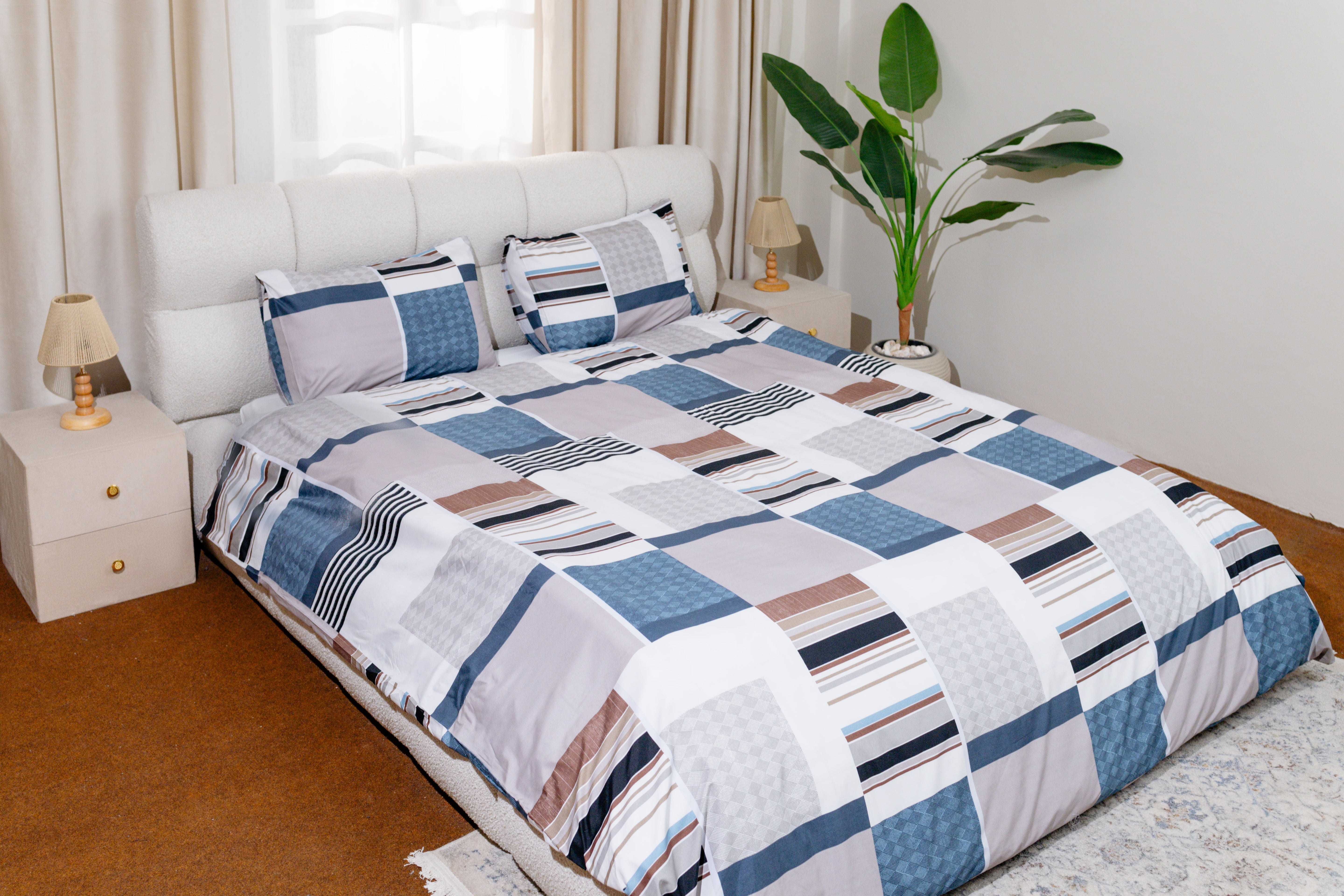 طقم غطاء لحاف + ٢ غطاء وسادة