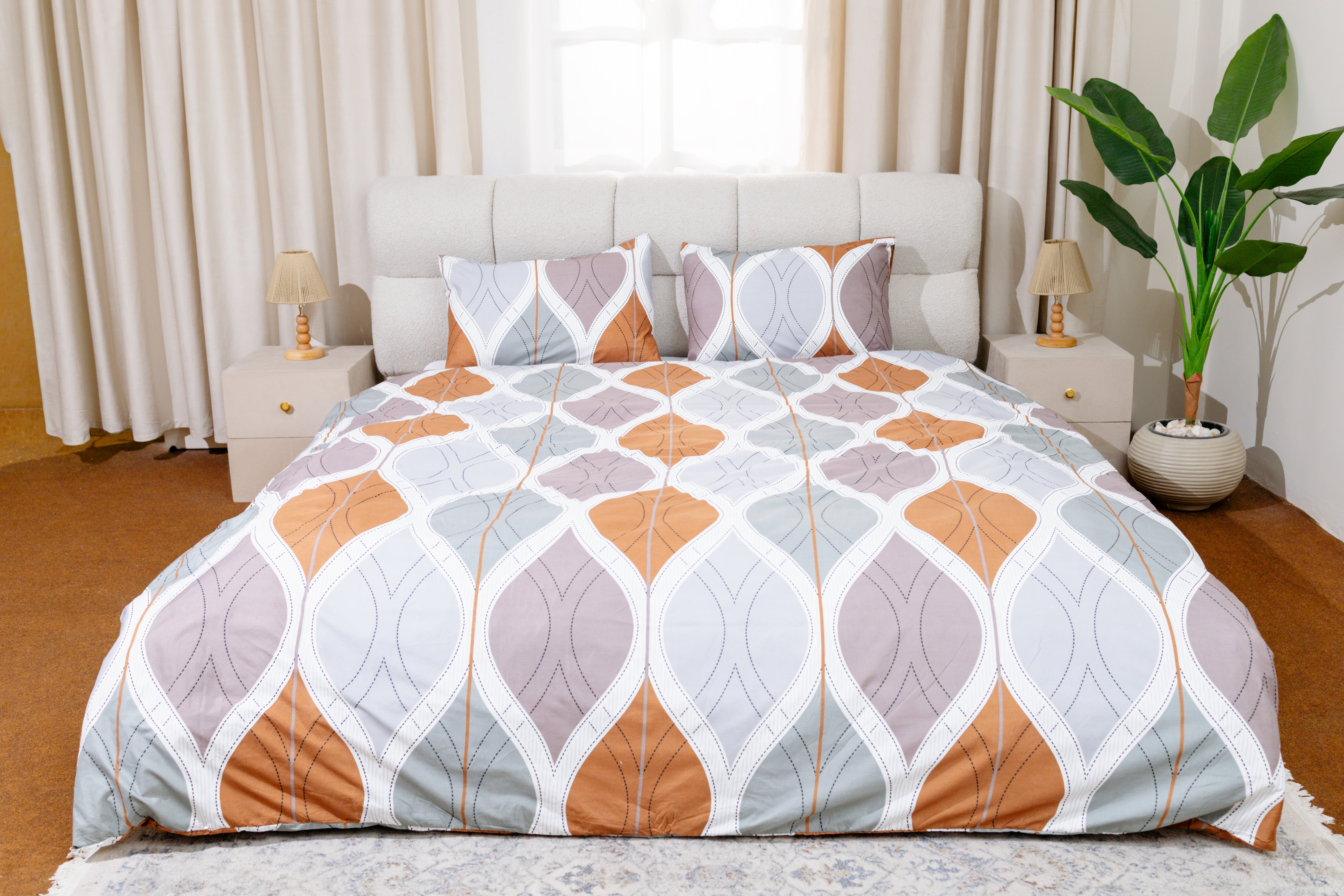 طقم غطاء لحاف + ٢ غطاء وسادة