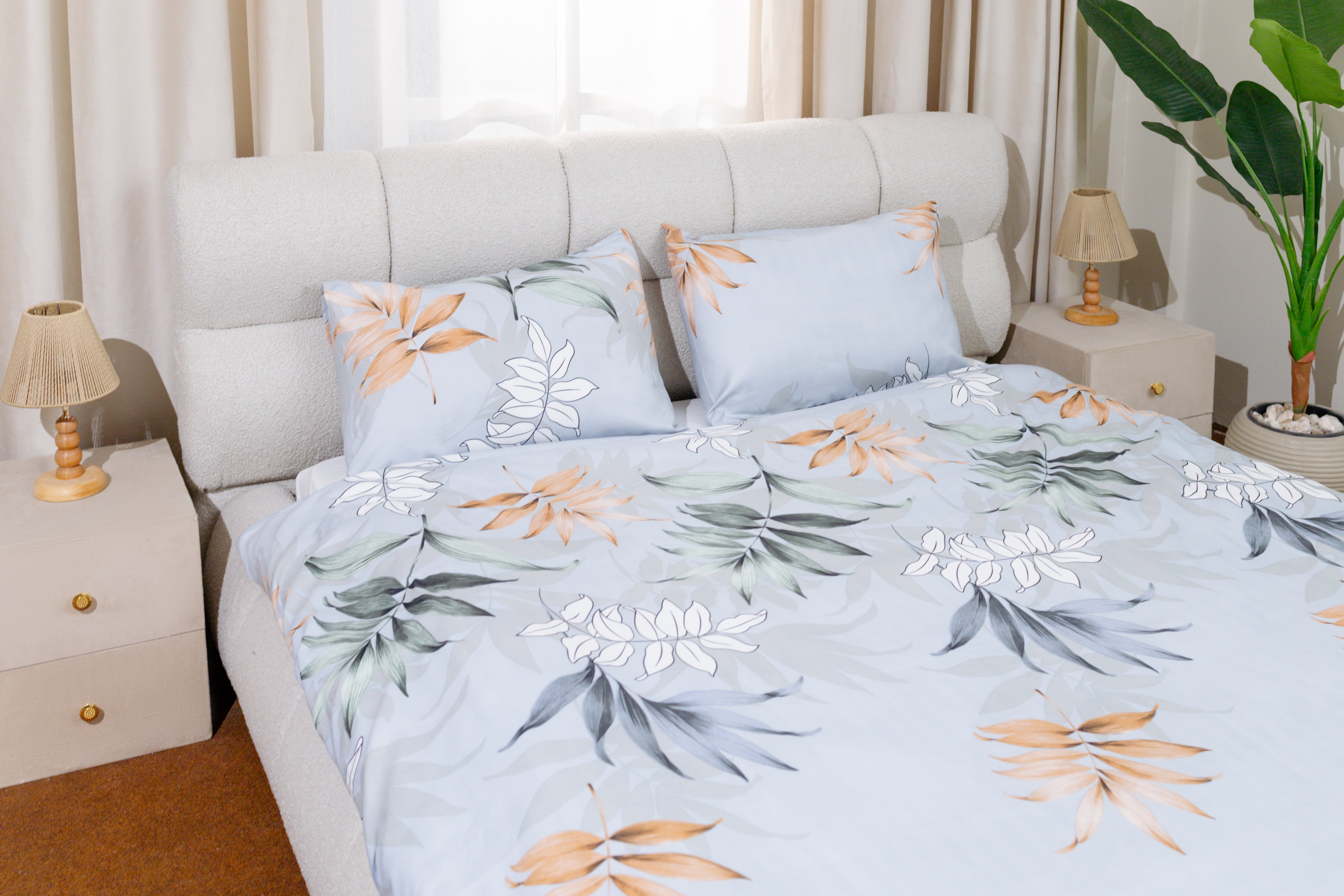 طقم غطاء لحاف + ٢ غطاء وسادة