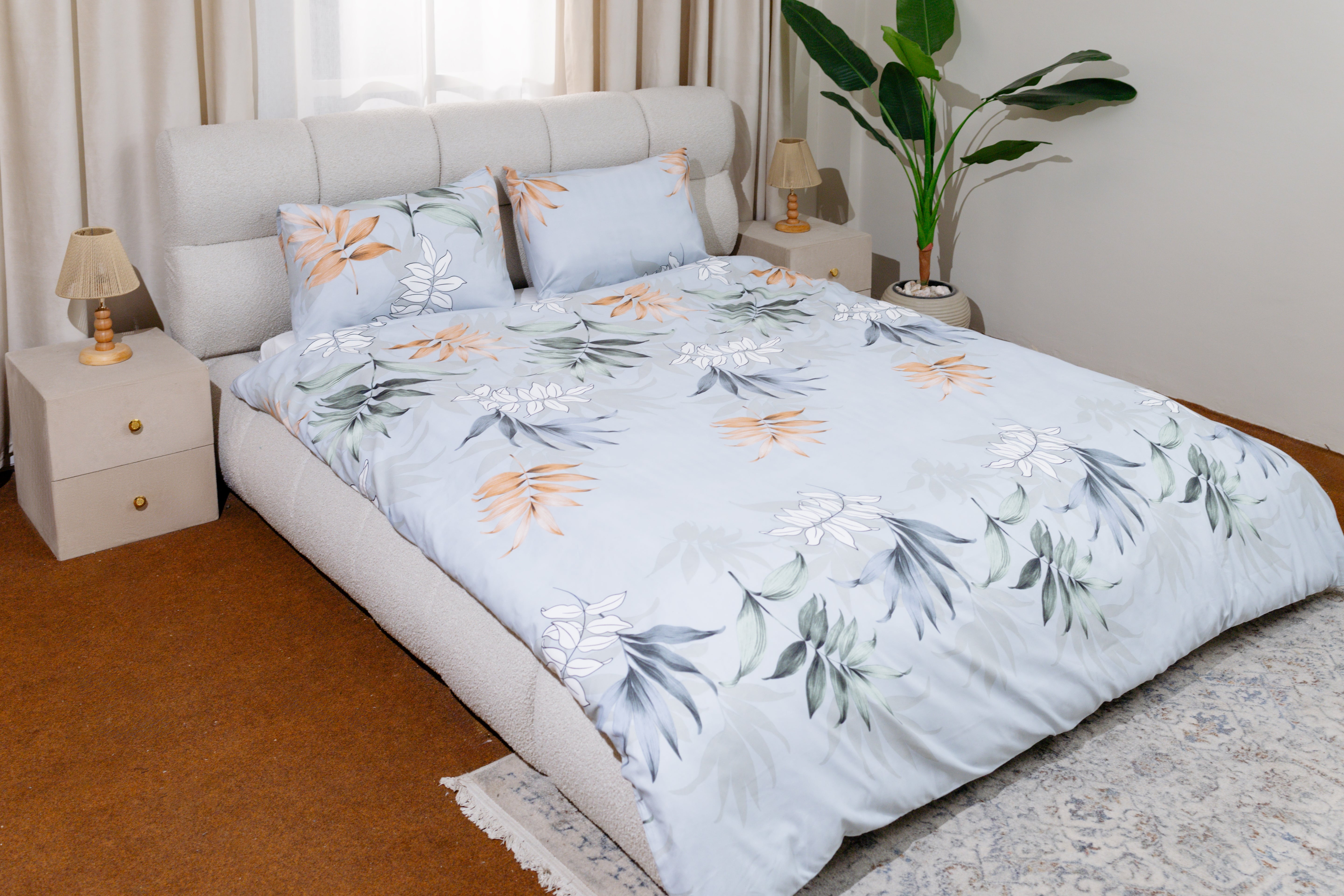 طقم غطاء لحاف + ٢ غطاء وسادة