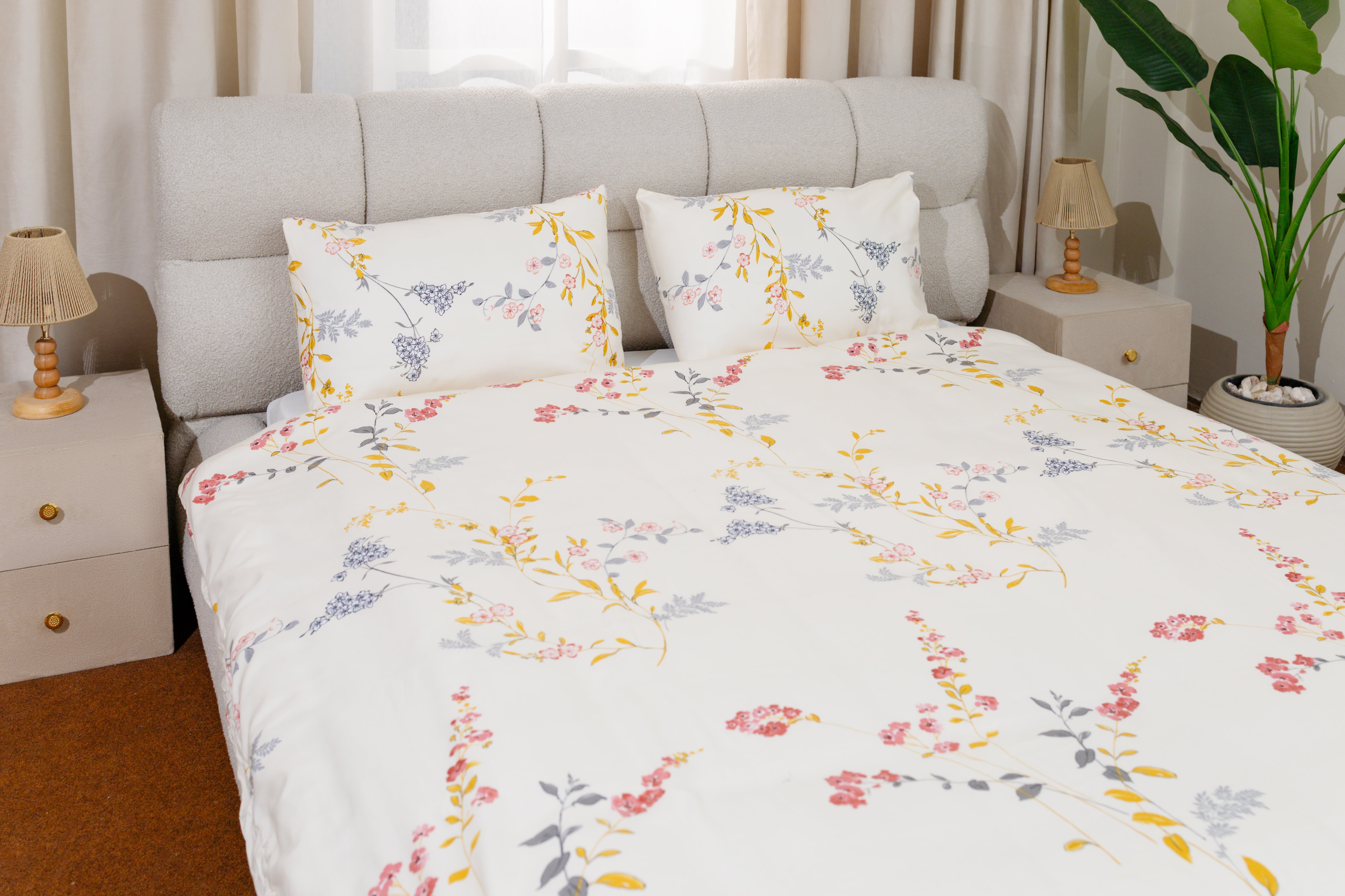 طقم غطاء لحاف + ٢ غطاء وسادة