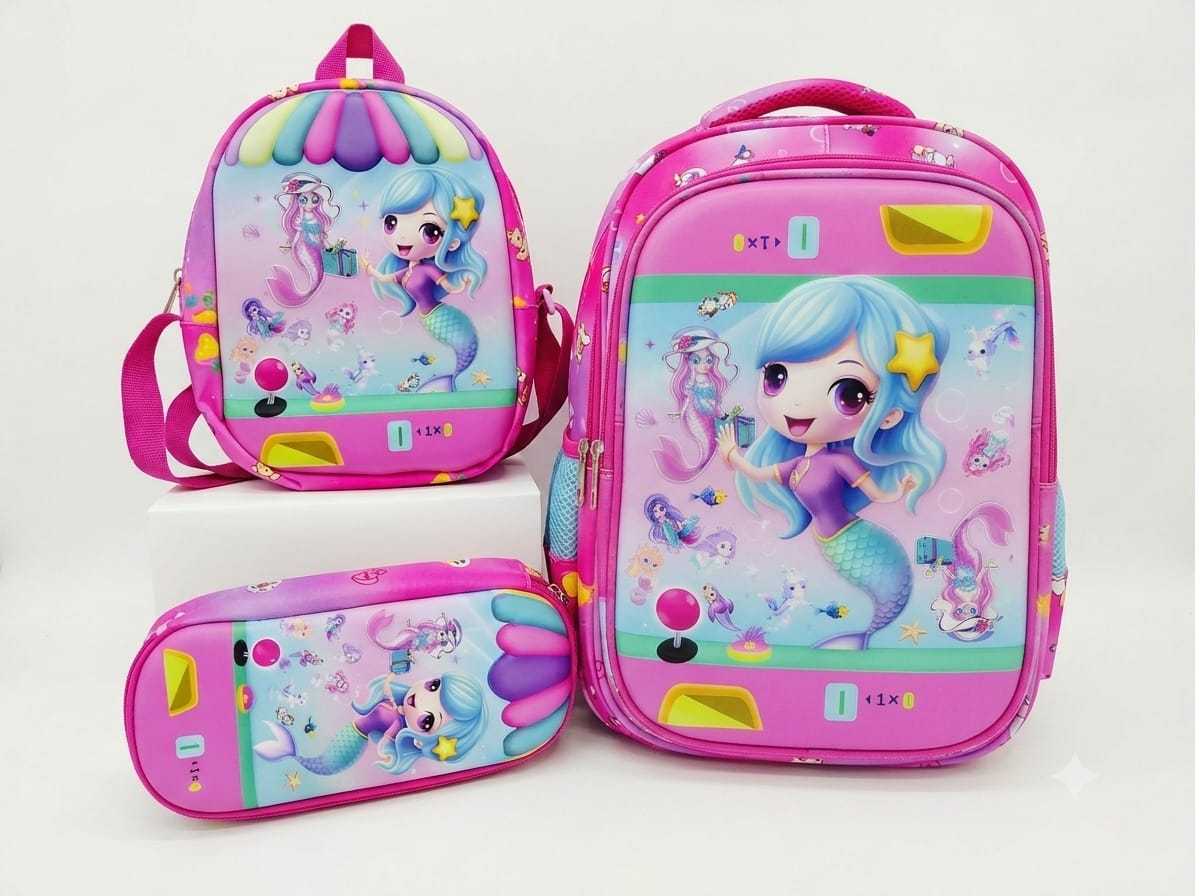 School Back Bag Set