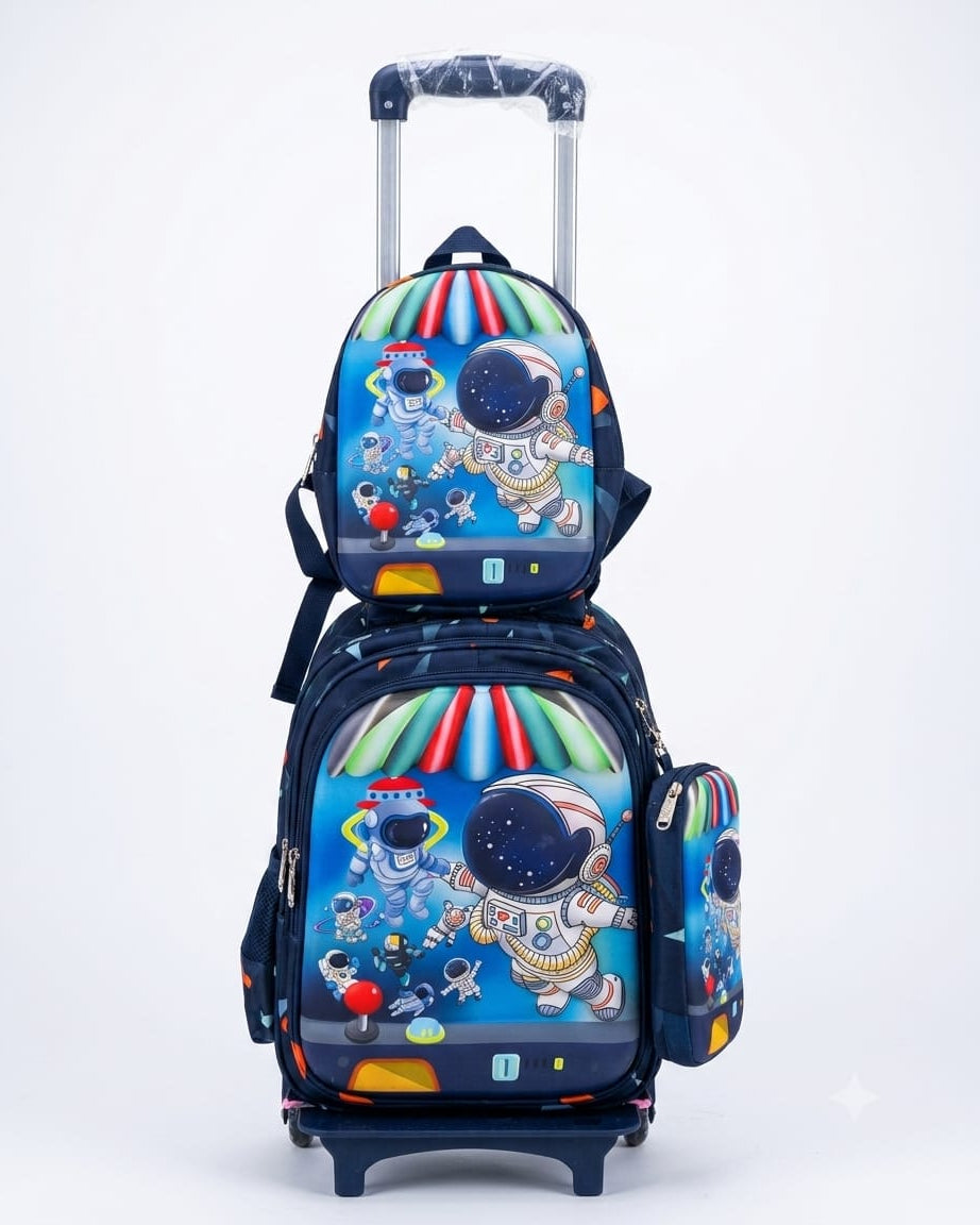 School Trolly Bag Spider-Man
