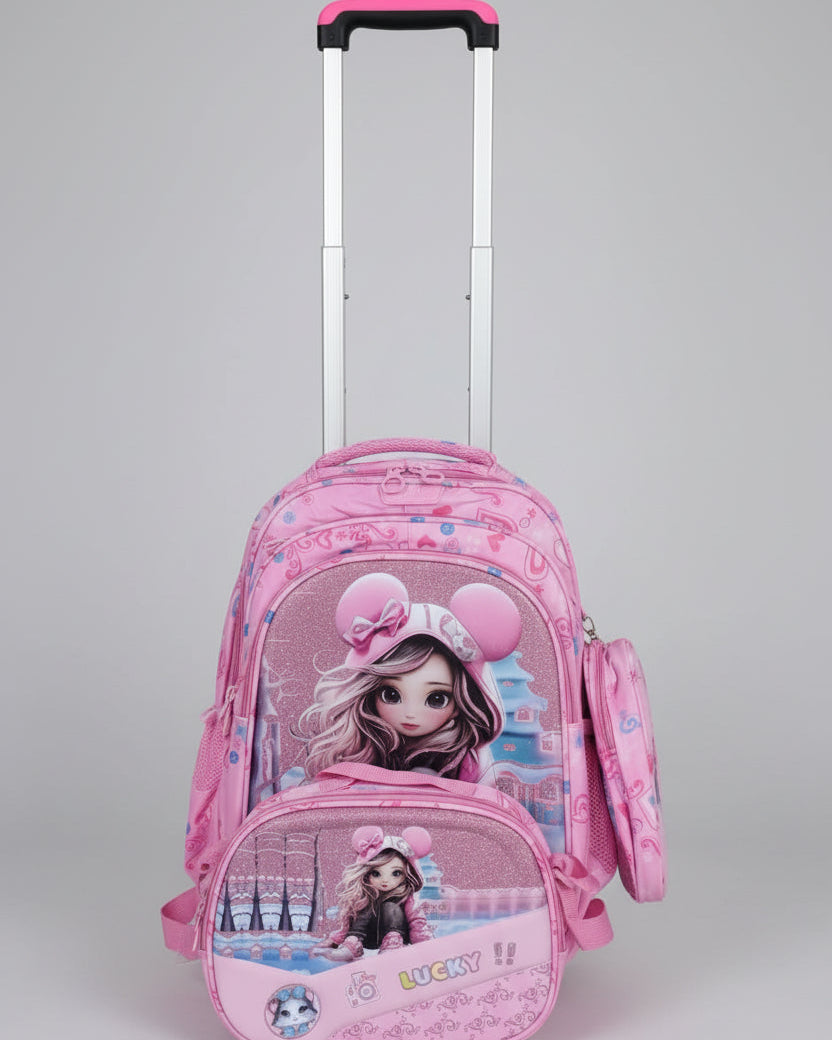 School Trolly Bag 4pc