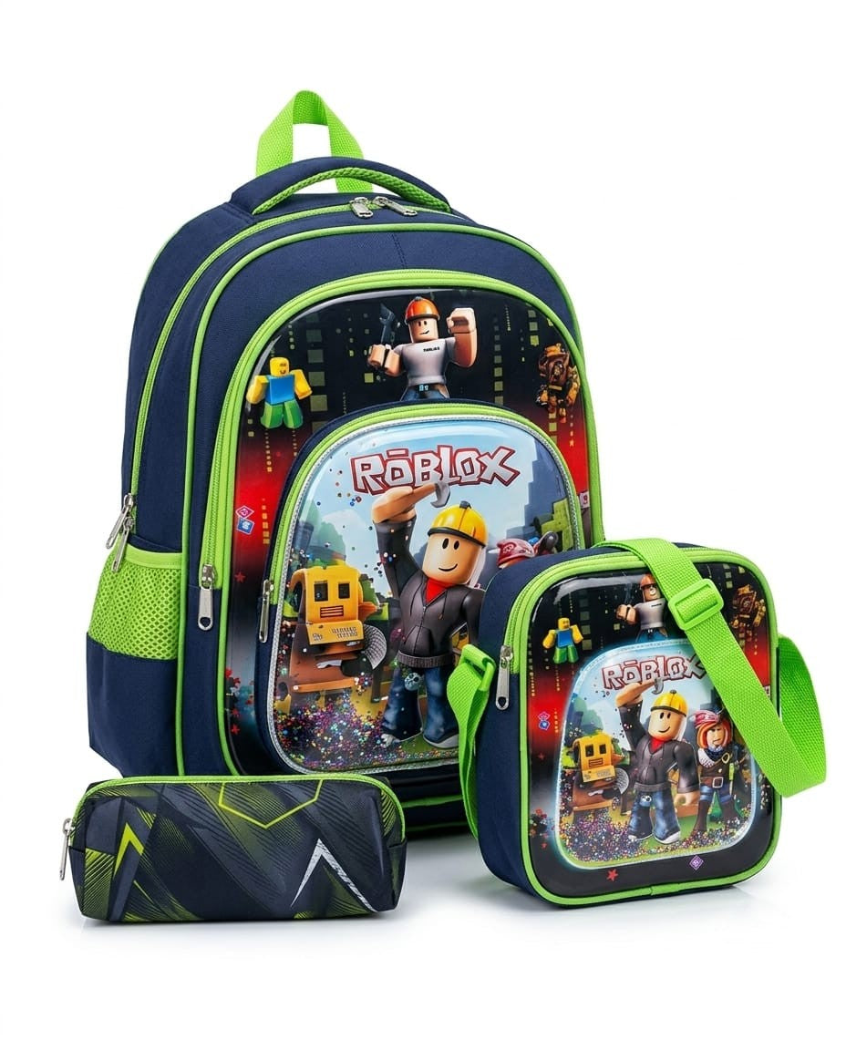 School Backpack 3pc