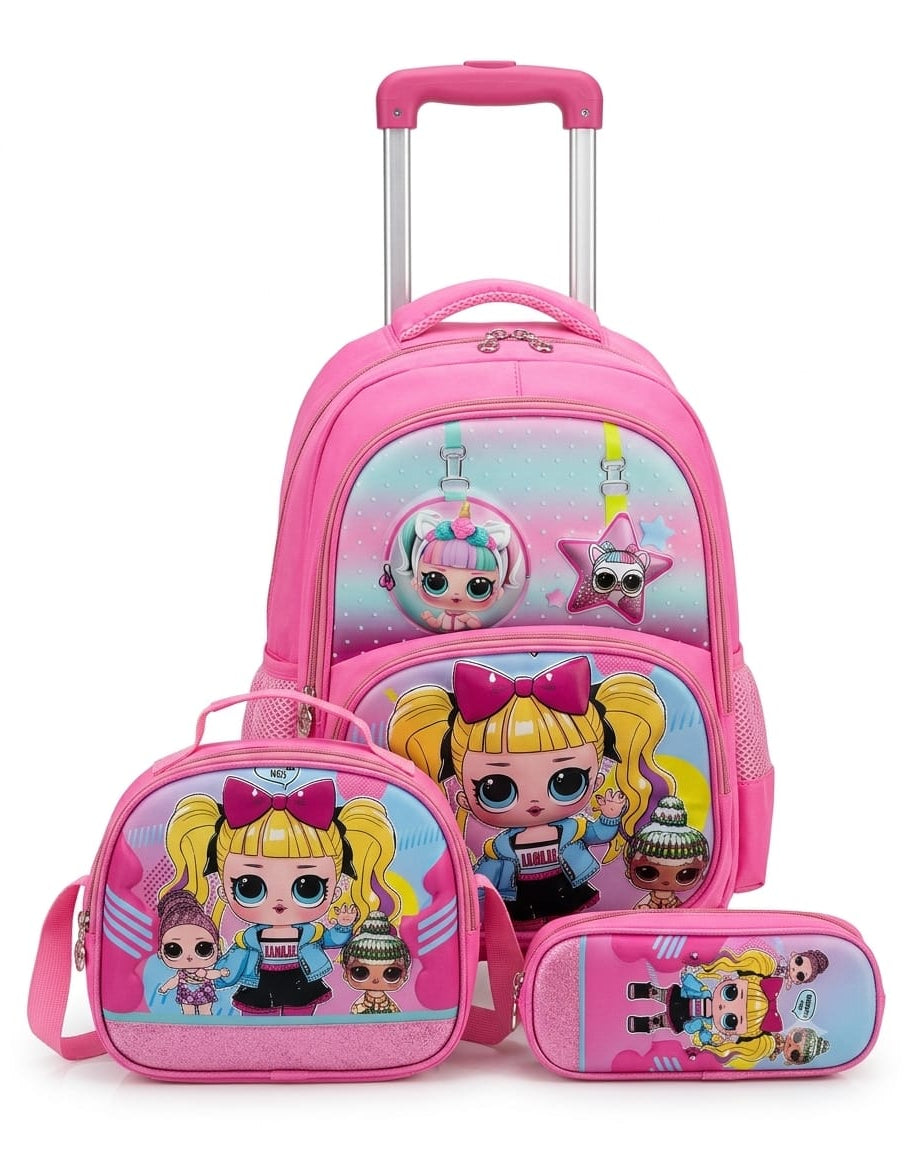 Trolley School Backpack 3pc