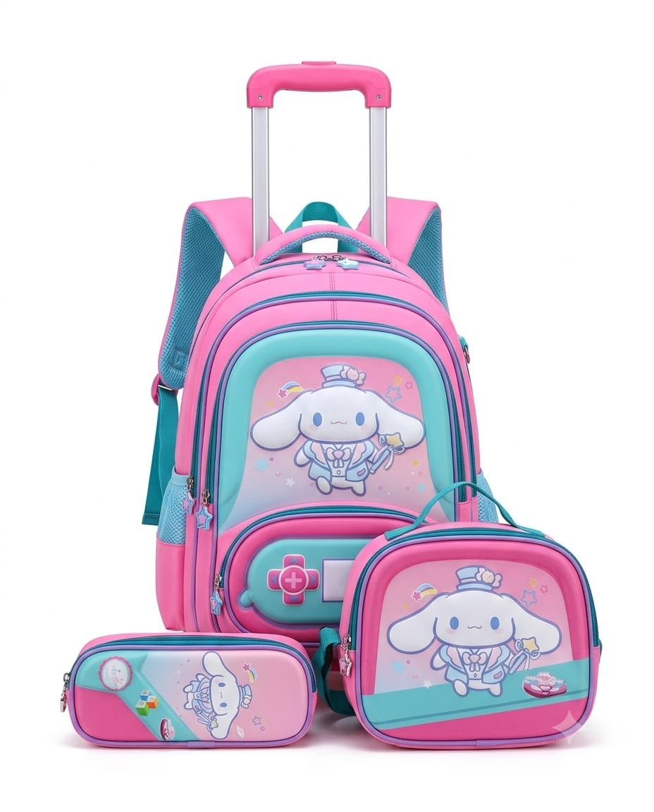 Trolly School Bag 4pc