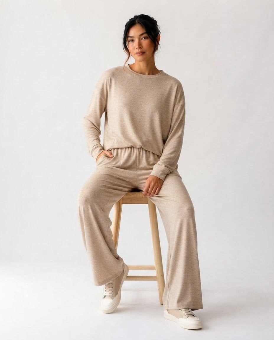 Women Plain Viscose Set