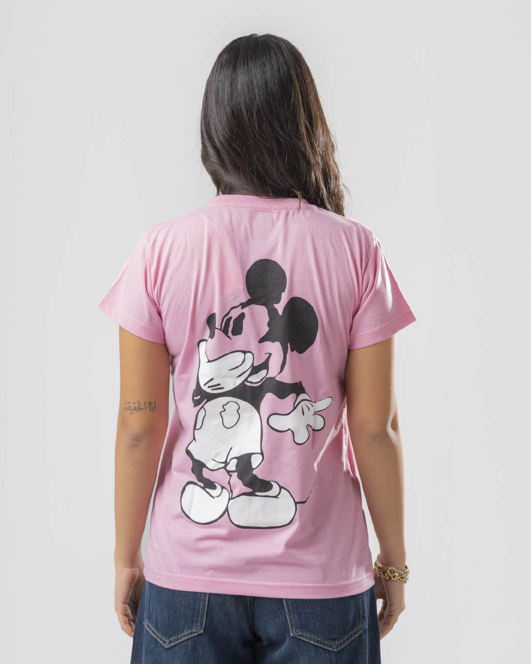 Double Printed Womens Short Sleeve T-shirt