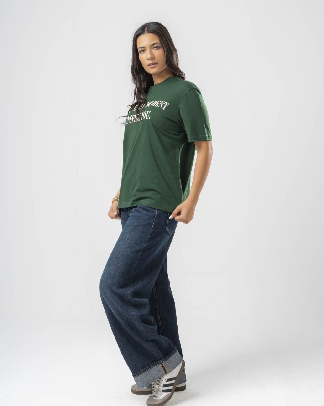 Women Printed Half Sleeves T-shirt