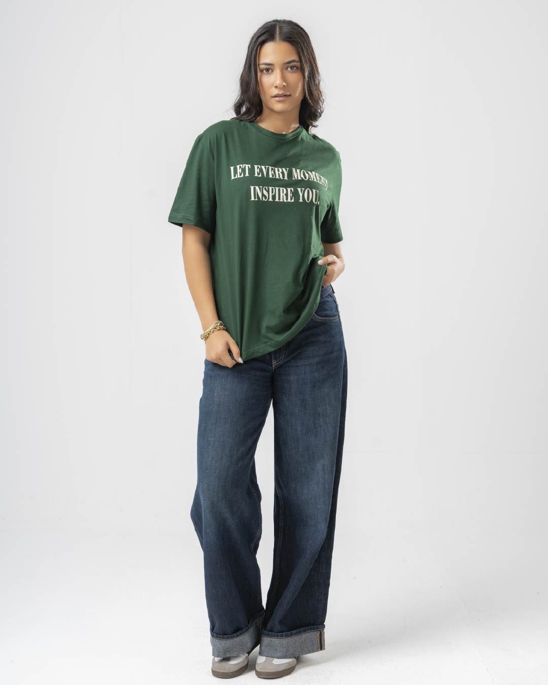 Women Printed Half Sleeves T-shirt