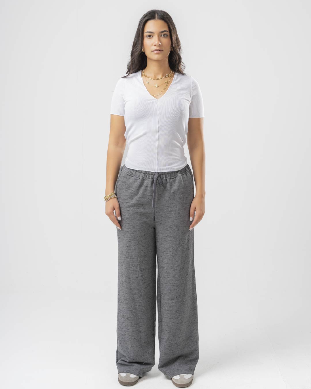Wide Leg Pants - Women