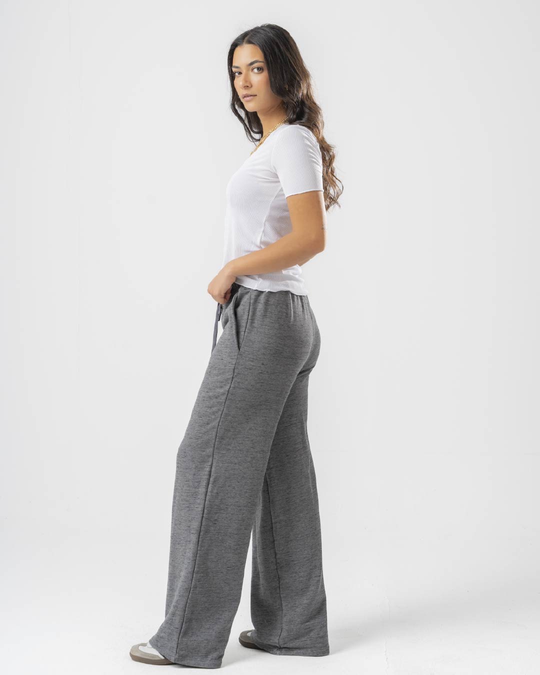 Wide Leg Pants - Women