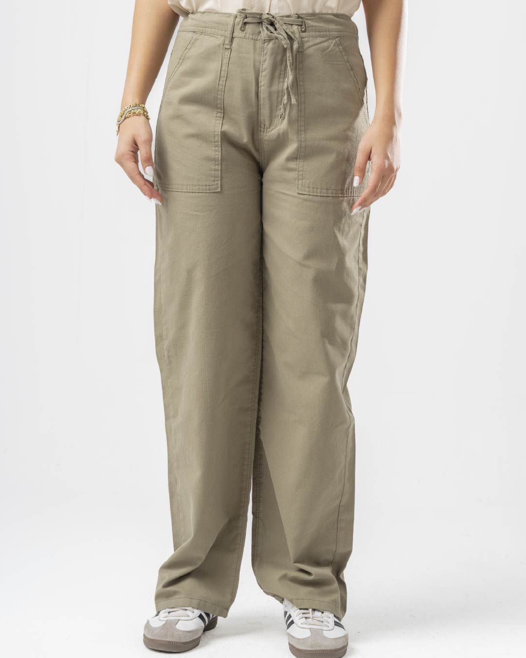 بنطلون جابردين نسائي