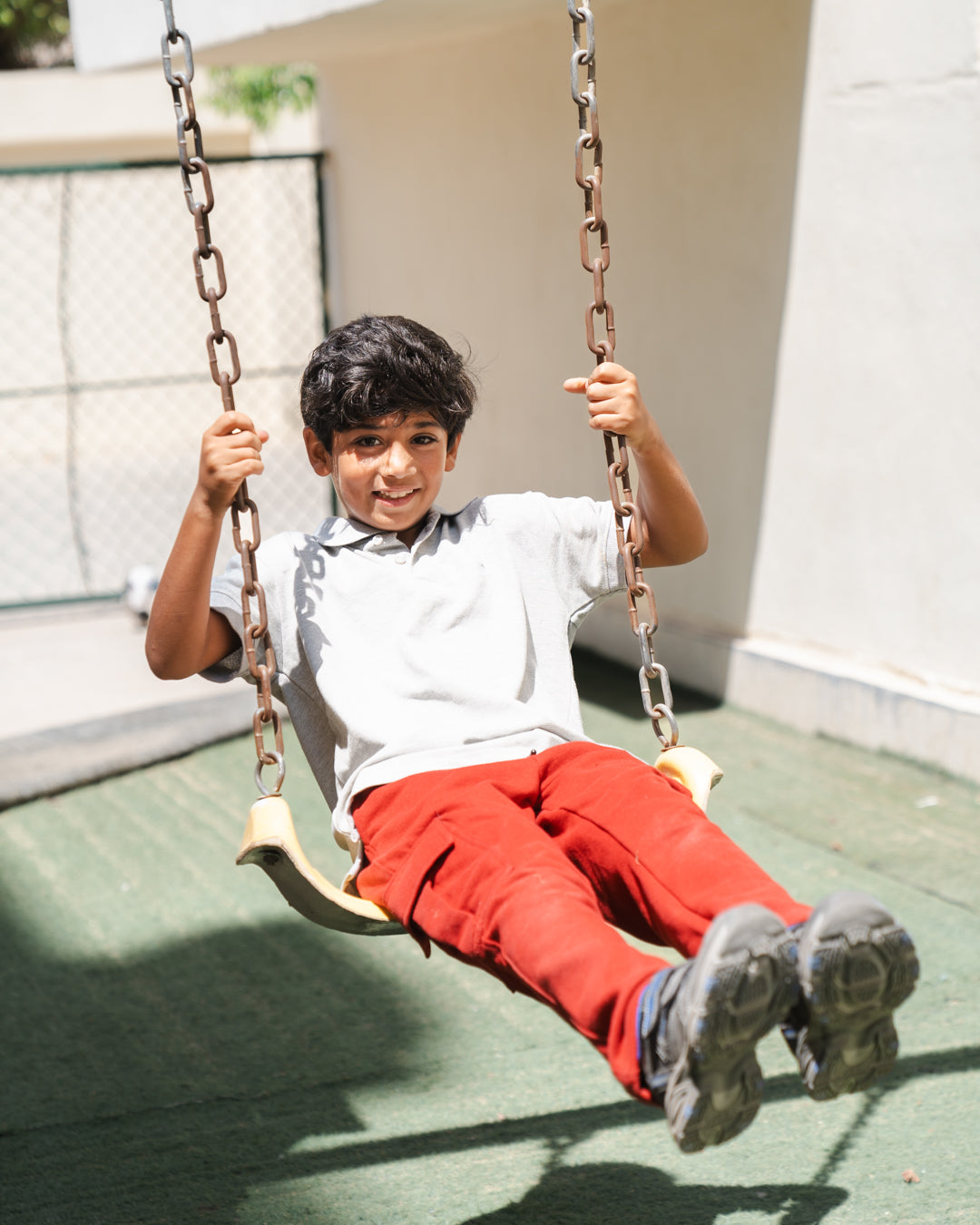 بنطلون واسع مع جيوب