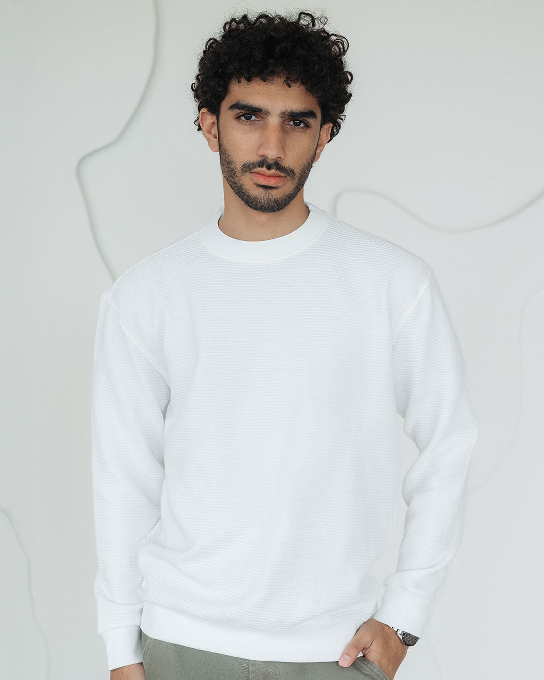 Men Crewneck - Jacquard