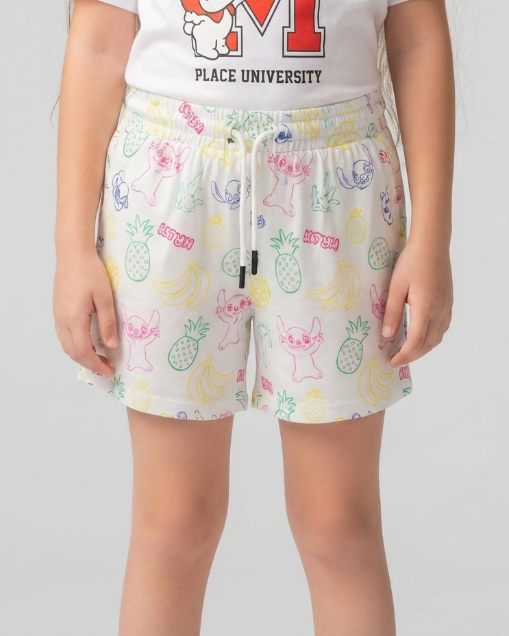 Girls Printed Short