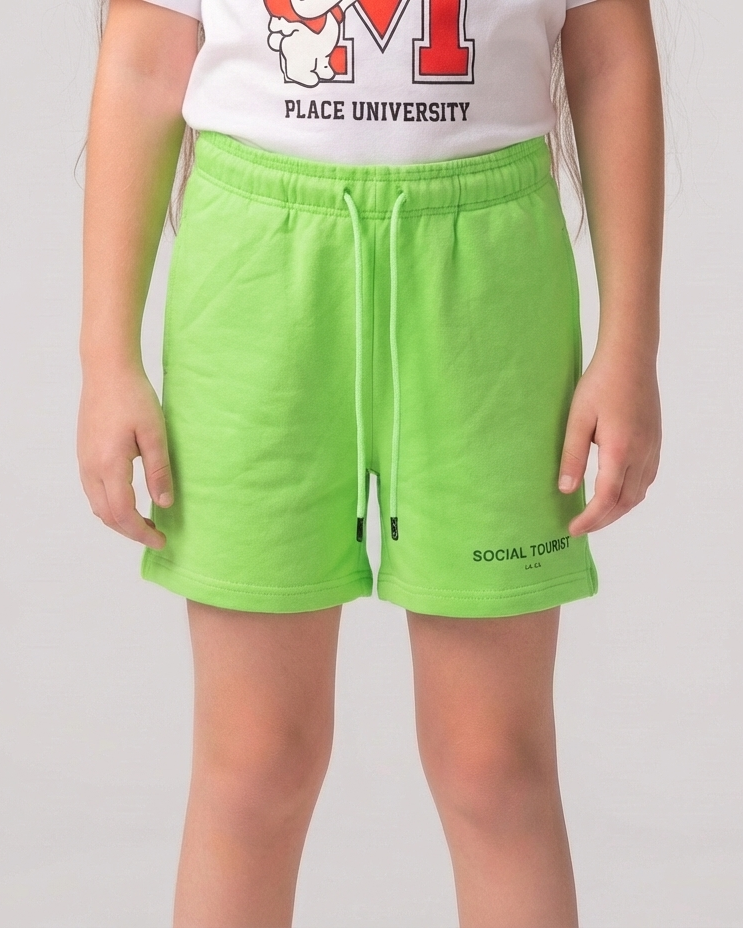 Girls Printed Samar Melton Short