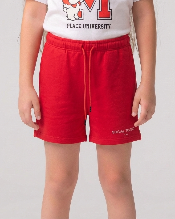 Girls Printed Samar Melton Short