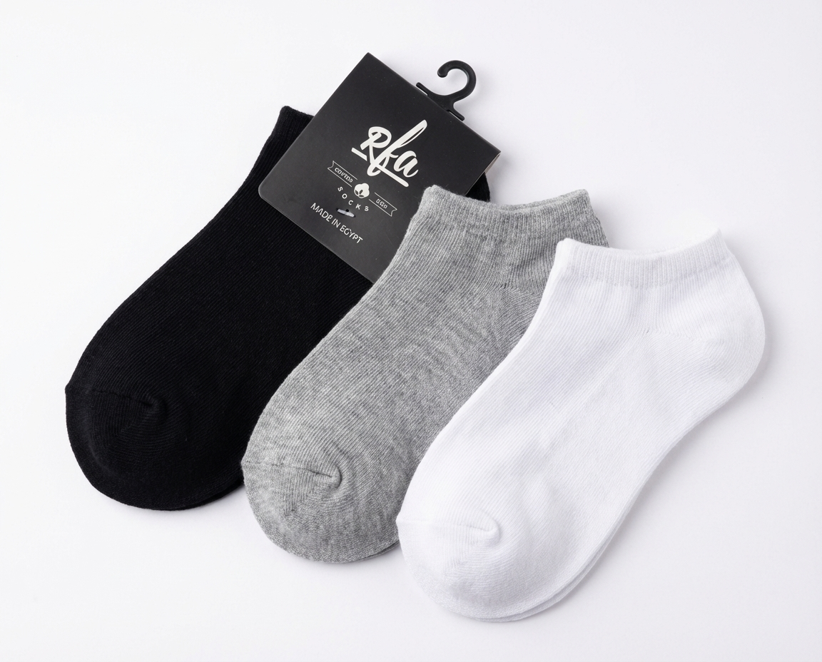 Boys Cotton Plain Long Socks 3Pc