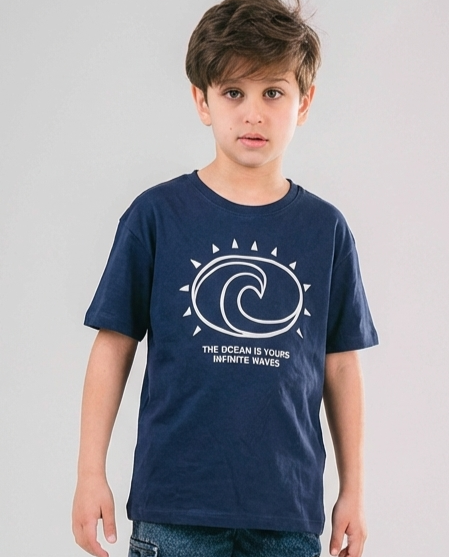 Boys Printed The Ocean T-Shirt