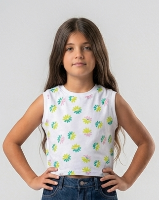 Flowers Cut t-shirt