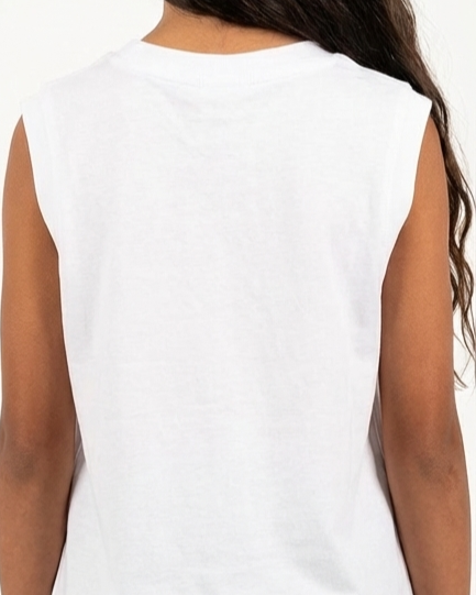 Girls Printed Costa Cut T-Shirt