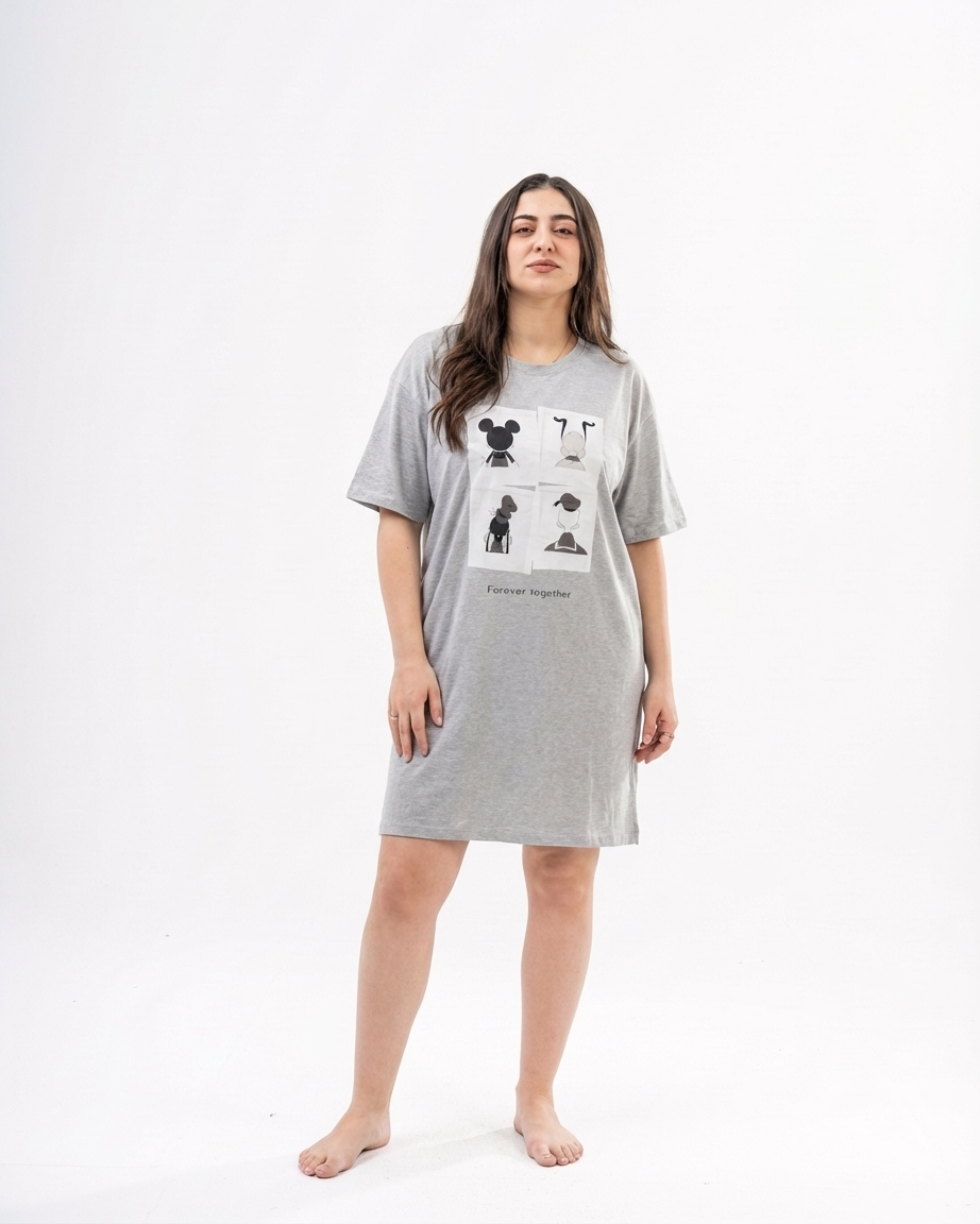 Women Printed Nightgown