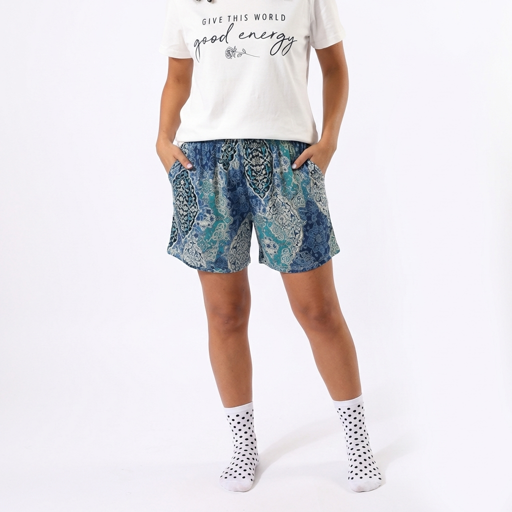 Women Printed Half Sleeves Pyjama