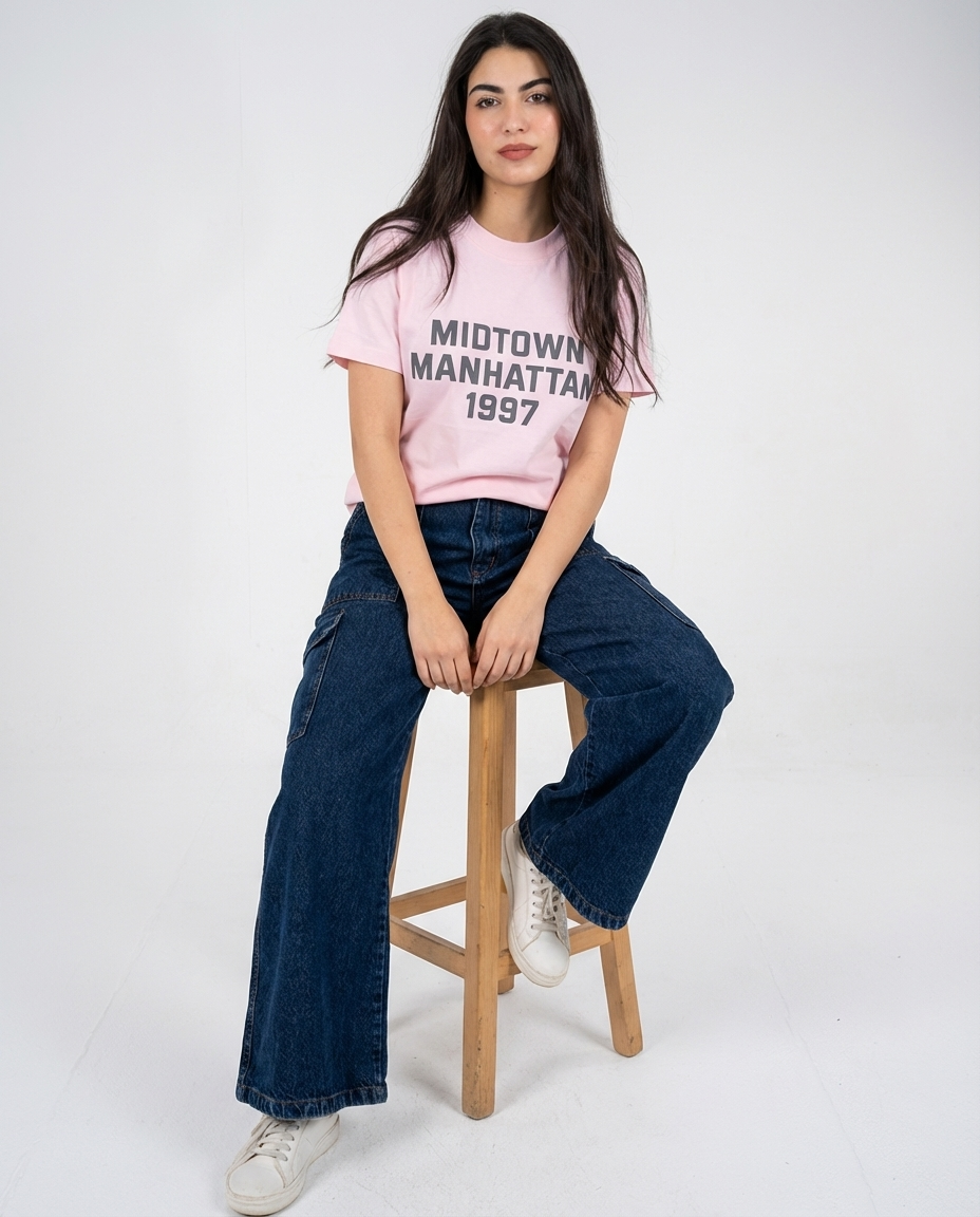 Women Printed Half Sleeves T-Shirt