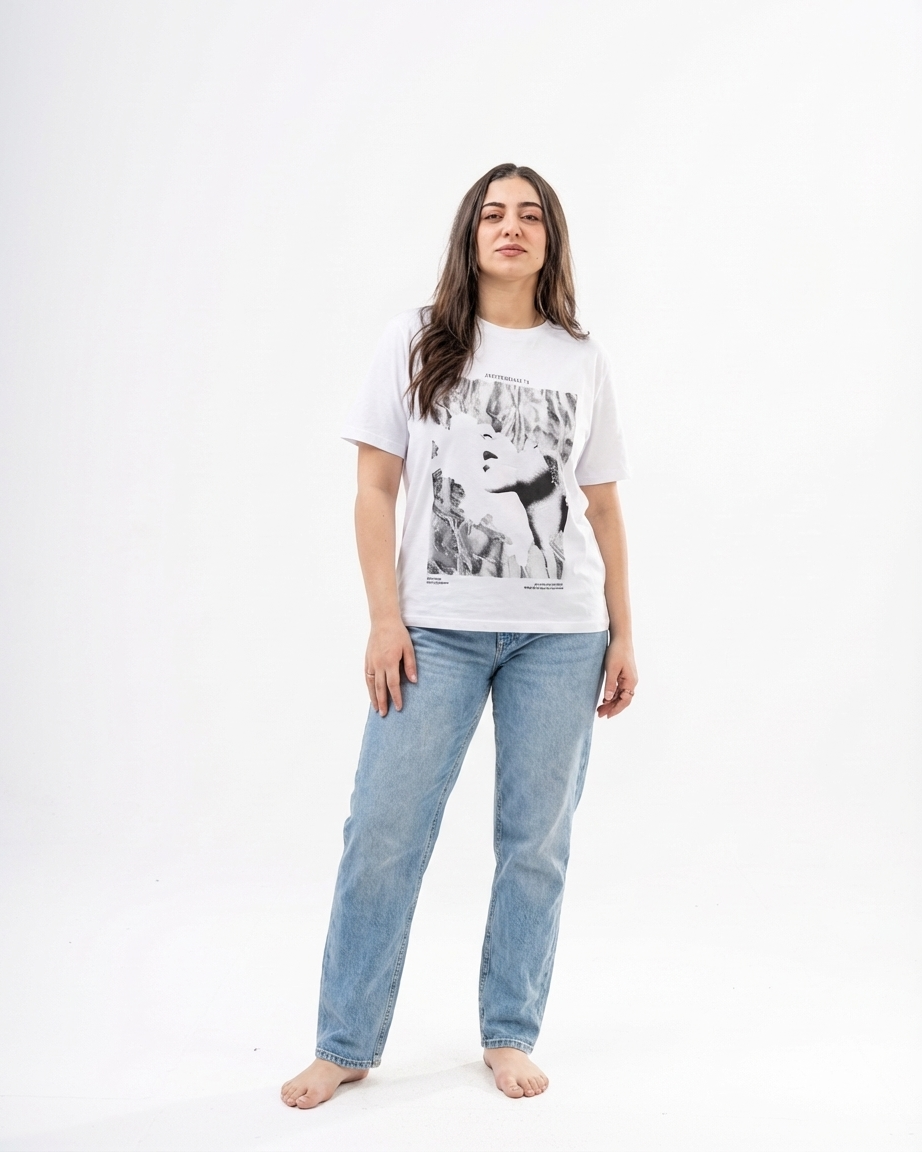 Women Printed Half Sleeves T-shirt