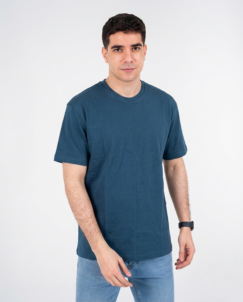 Men Jaqured Half Sleeves Shirt