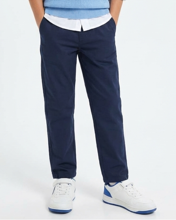 Boys Gabardine Pant Regular Fit
